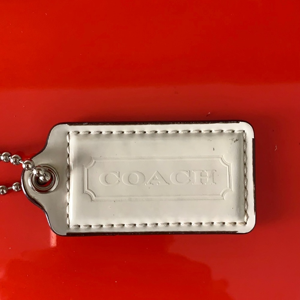 Coach Leather Tag